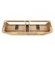 Havana Fluted 1800mm Woodland Oak Wall Hung Curve Vanity
