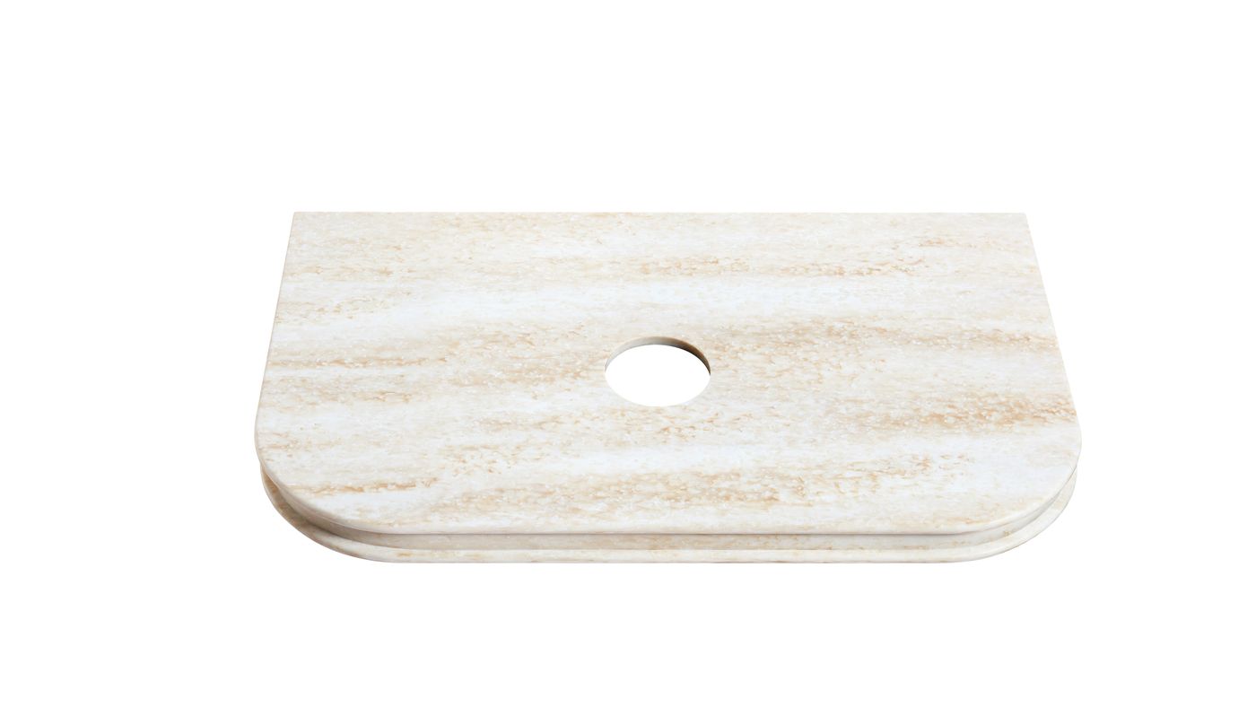 Havana English Edge 750x500x50 Sand Dune Top