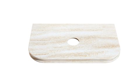 Havana English Edge 750x500x50 Sand Dune Top