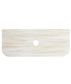 Bondi 1200mm Black Oak Wall Hung Curve Vanity with Sand Dune Top