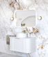 LED Newport 900(H)x600(W) Frameless Back Lit Tuffi Mirror - Install Horizontal or Vertical