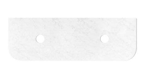 Havana 1500x500x20 Solid Surface Cloudy Carrara Top