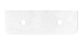 Havana 1500x500x20 Solid Surface Cloudy Carrara Top