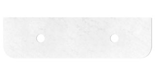 Havana 1800x500x20 Solid Surface Cloudy Carrara Top