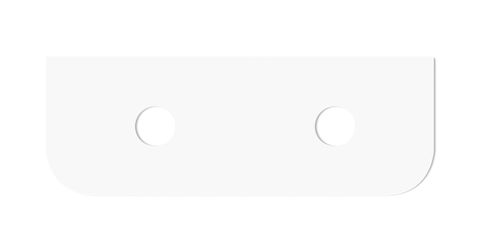 Havana 1500x500x20 Pure White Top