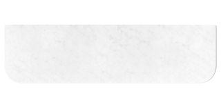 Havana 1800x500x20 Solid Surface Cloudy Carrara Top No Hole