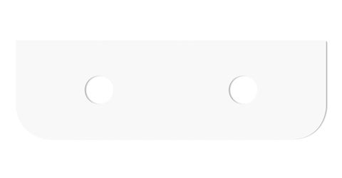 Havana 1800x500x20 Pure White Top