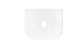 Havana 600x500x20 Solid Surface Cloudy Carrara Top