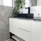 Noosa 1200mm Satin White Wall Hung Vanity