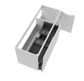 Noosa Fluted 1200mm Satin White Wall Hung Vanity