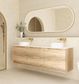 Byron 1800mm Natural Oak Wall Hung Vanity