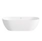 Attica Manolo 1700 Gloss White Bath with Overflow