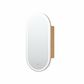 LED Noosa 900(H)x450(W) Woodland Oak Shaving Cabinet - Premium Edition