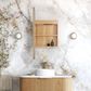 LED Noosa 900(H)x450(W) Woodland Oak Shaving Cabinet - Premium Edition
