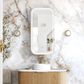 LED Newport 900(H)x450(W) Woodland Oak Shaving Cabinet - Premium Edition