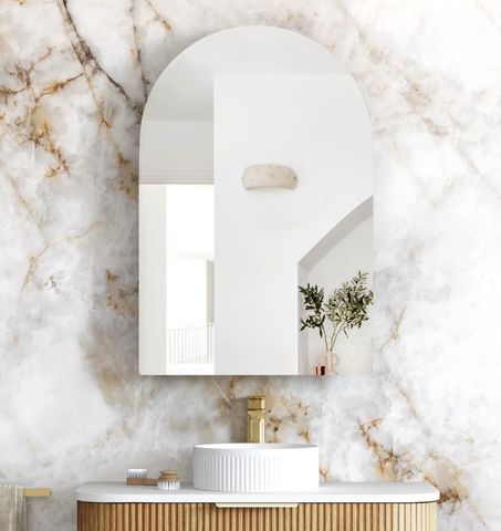 Archie 900mm Woodland Oak Shaving Cabinet