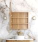 Archie 900mm Woodland Oak Shaving Cabinet