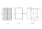 Havana Fluted Laundry 630 Woodland Oak Base Cabinet