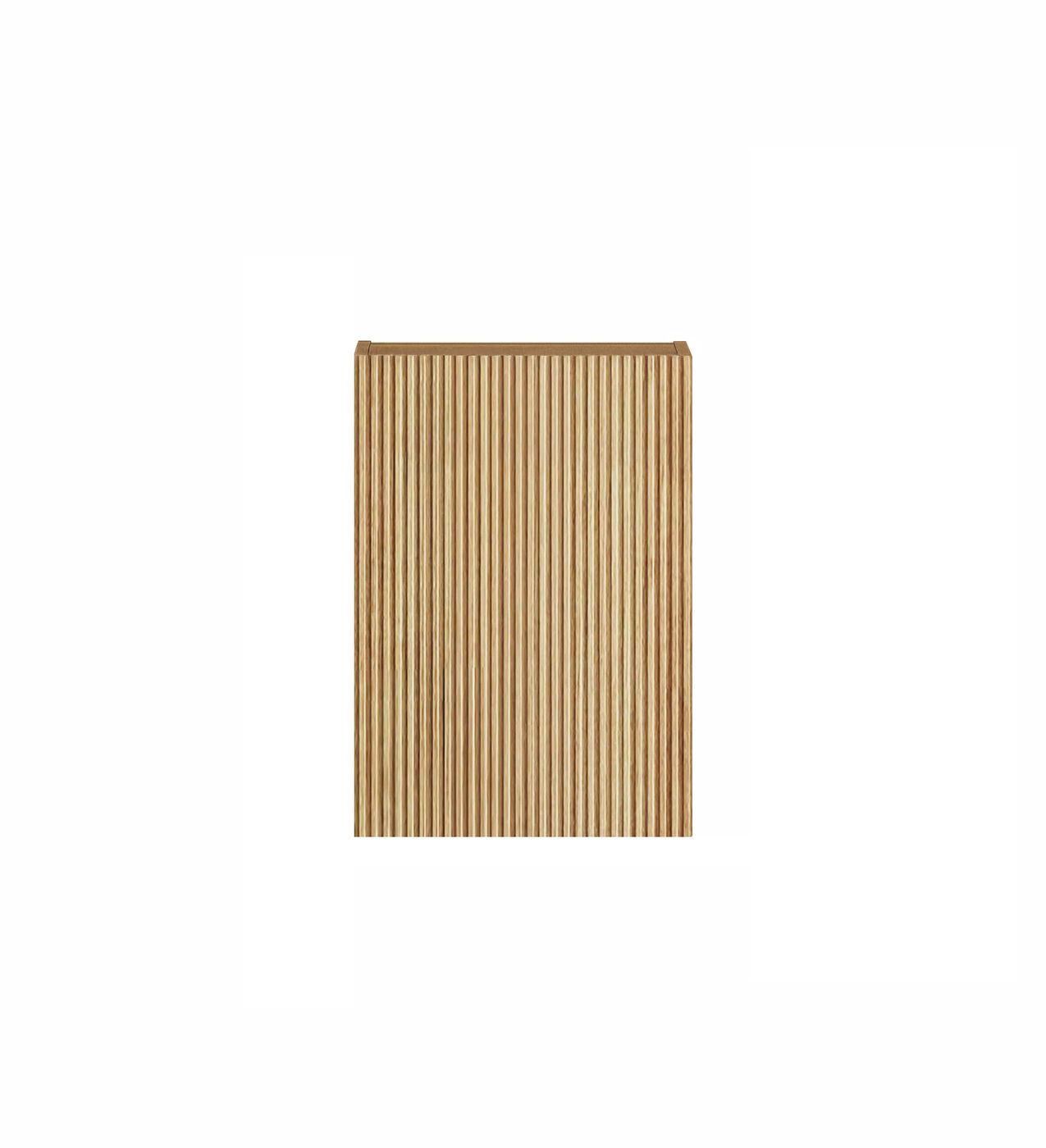 Havana Fluted Laundry 415 Woodland Oak Wall Cabinet