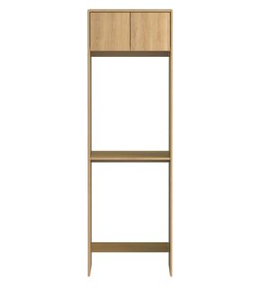 Havana Fluted Laundry 2100 WoodLand Oak Tall Washing Machine Cabinet