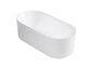 Attica Celine 1500 Gloss White Bath with Overflow