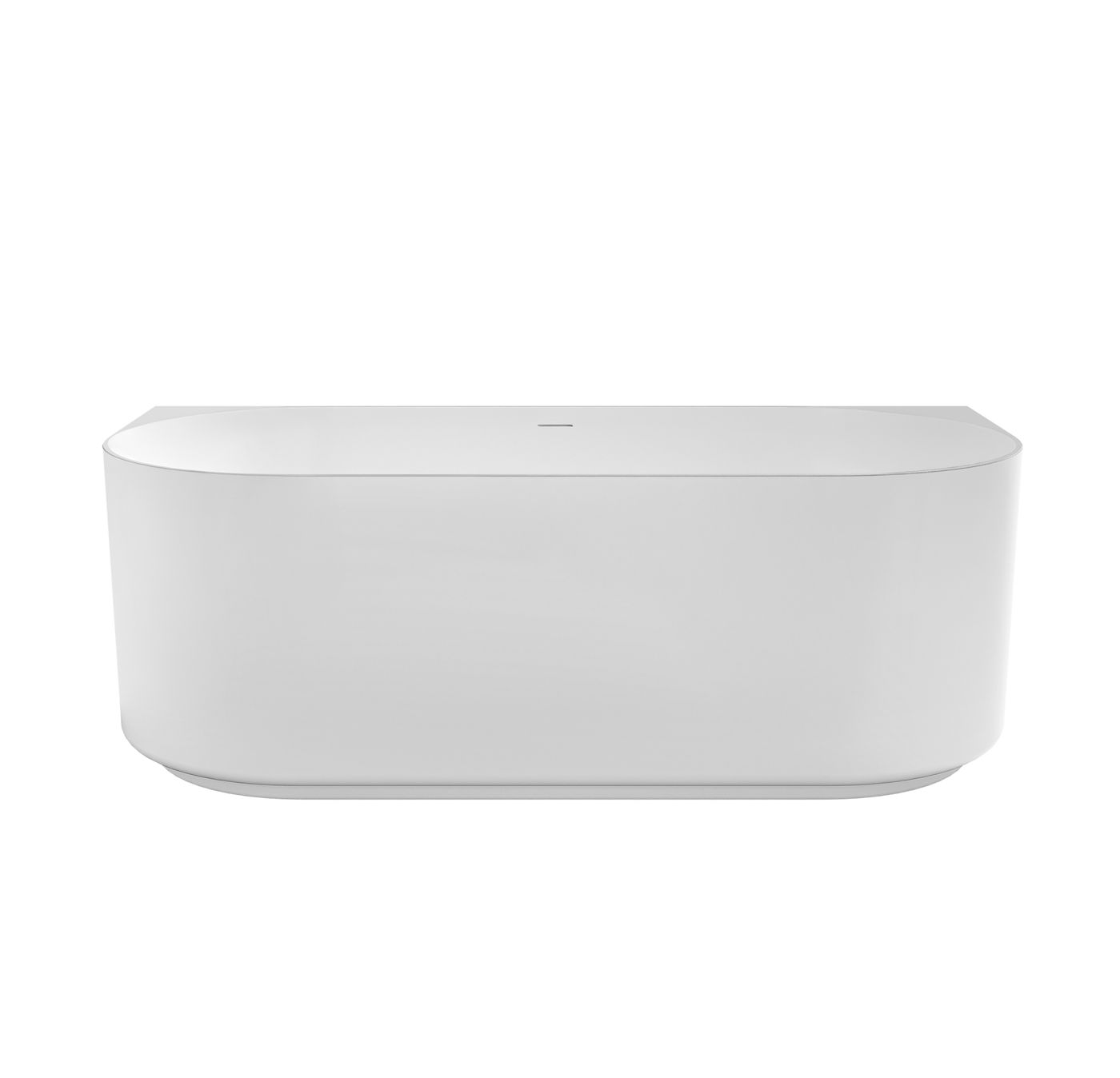 Attica Celine 1500 Matte White BTW Multi-fit Bath with Overflow