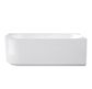 Attica Celine Right Corner 1700 Gloss White Bath with Overflow