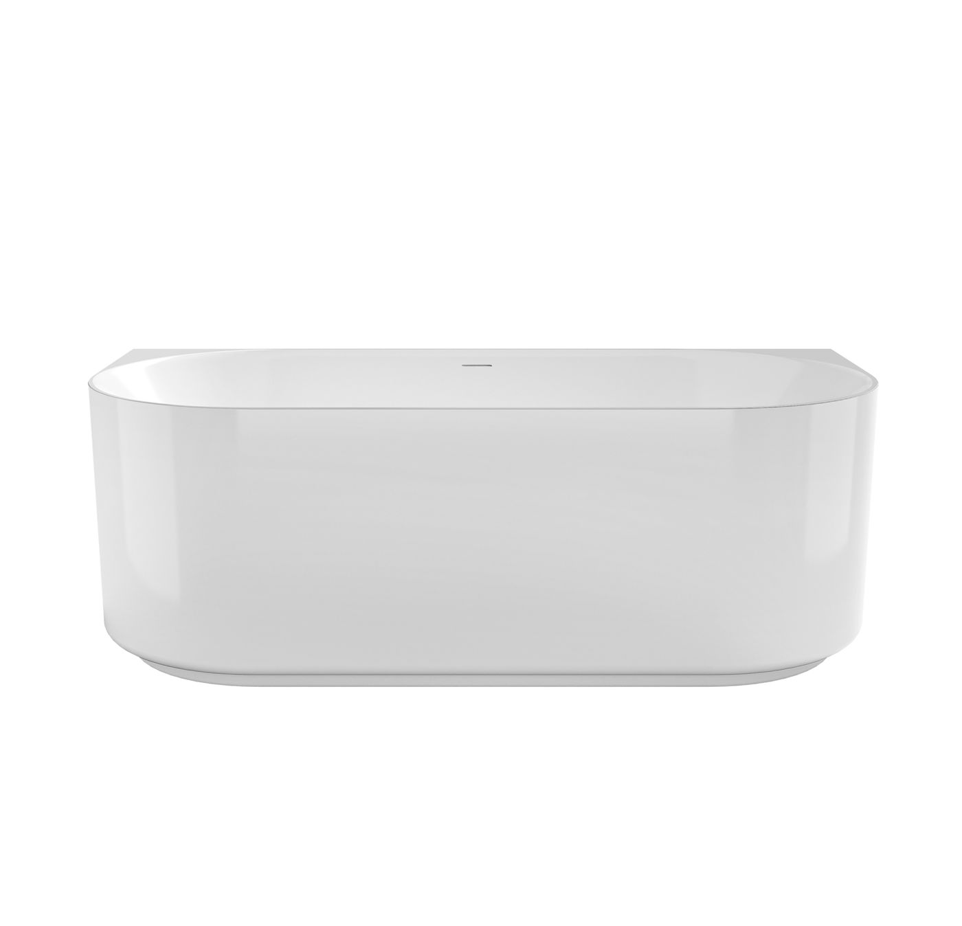 Attica Celine 1500 Gloss White BTW Multi-fit Bath with Overflow