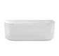 Attica Celine 1700 Gloss White BTW Multi-fit Bath with Overflow