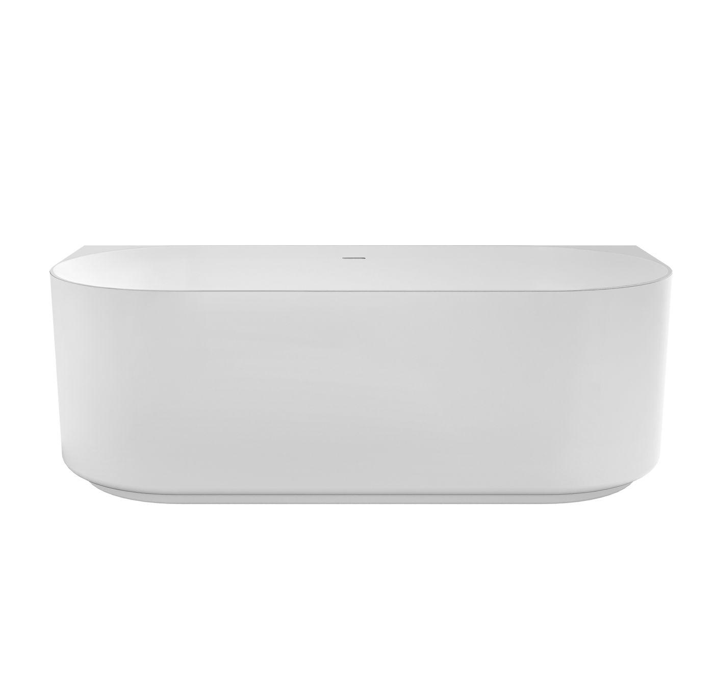 Attica Celine 1700 Matte White BTW Multi-fit Bath with Overflow