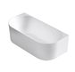 Attica Celine 1700 Matte White BTW Multi-fit Bath with Overflow