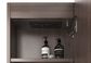 LED Bondi 900x600 Sable Walnut Shaving Cabinet - Premium Edition