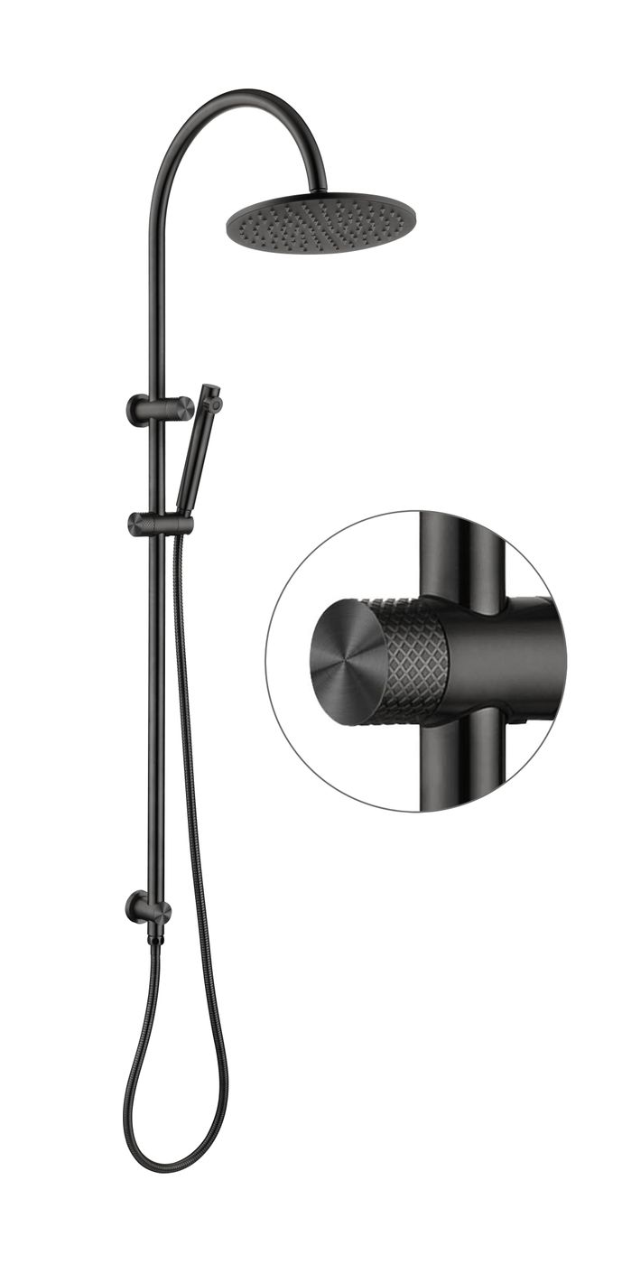 Celine Twin Shower Combo Matte Black