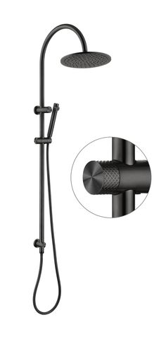 Celine Twin Shower Combo Matte Black