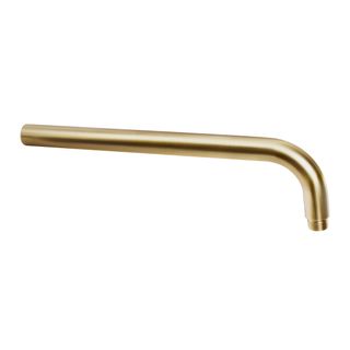 Pavia 400mm Argent Gold Straight Wall Arm Round