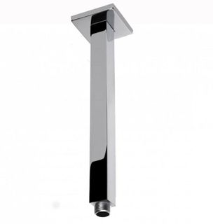 Zevio / Oskar  600mm Chrome Ceiling Shower Arm Square