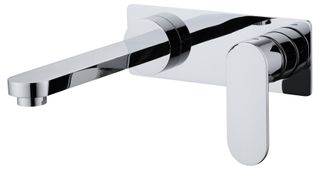 Vetto Lead Free Wall Basin Mixer Chrome
