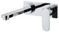 Vetto Lead Free Wall Basin Mixer Chrome
