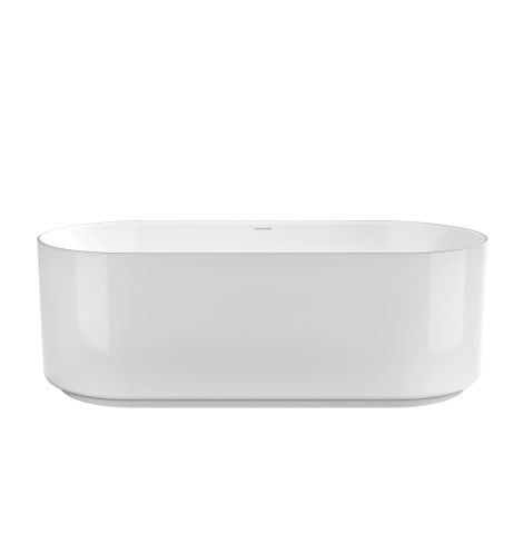 Attica Celine 1700 Gloss White Bath with Overflow