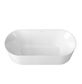 Attica Celine 1700 Gloss White Bath with Overflow