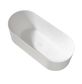 Attica Celine 1700 Matte White Bath with Overflow