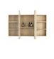 Newport 1200x750 Natural Oak Shaving Cabinet