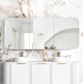Newport 1800x750 White Shaving Cabinet