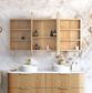 Newport 1500x750 Woodland Oak Shaving Cabinet