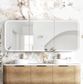 LED Newport 1800(W)x750(H) Natural Oak Shaving Cabinet - Premium Edition