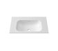 Chloe 750x465 Silk Matte White Top with Basin