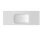 Chloe 1200x465 Silk Matte White Top with Basin