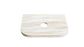 Havana 600mm Woodland Oak Fluted Floorstanding Curve Vanity with Sand Dune Top