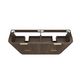 Havana Fluted 1800mm Sable Walnut Floorstanding Curve Vanity