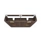 Havana Fluted 1800mm Sable Walnut Floorstanding Curve Vanity